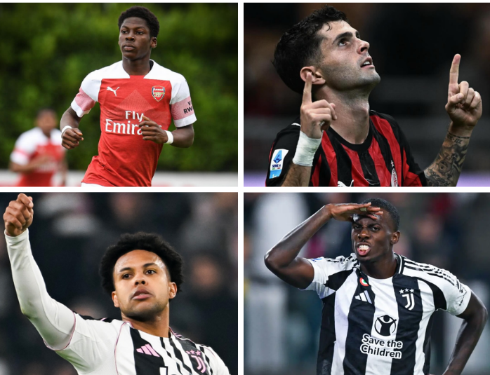 Images credit : @footytalentsww, @brfootball, @risingballers and @universoacmilan via instagram