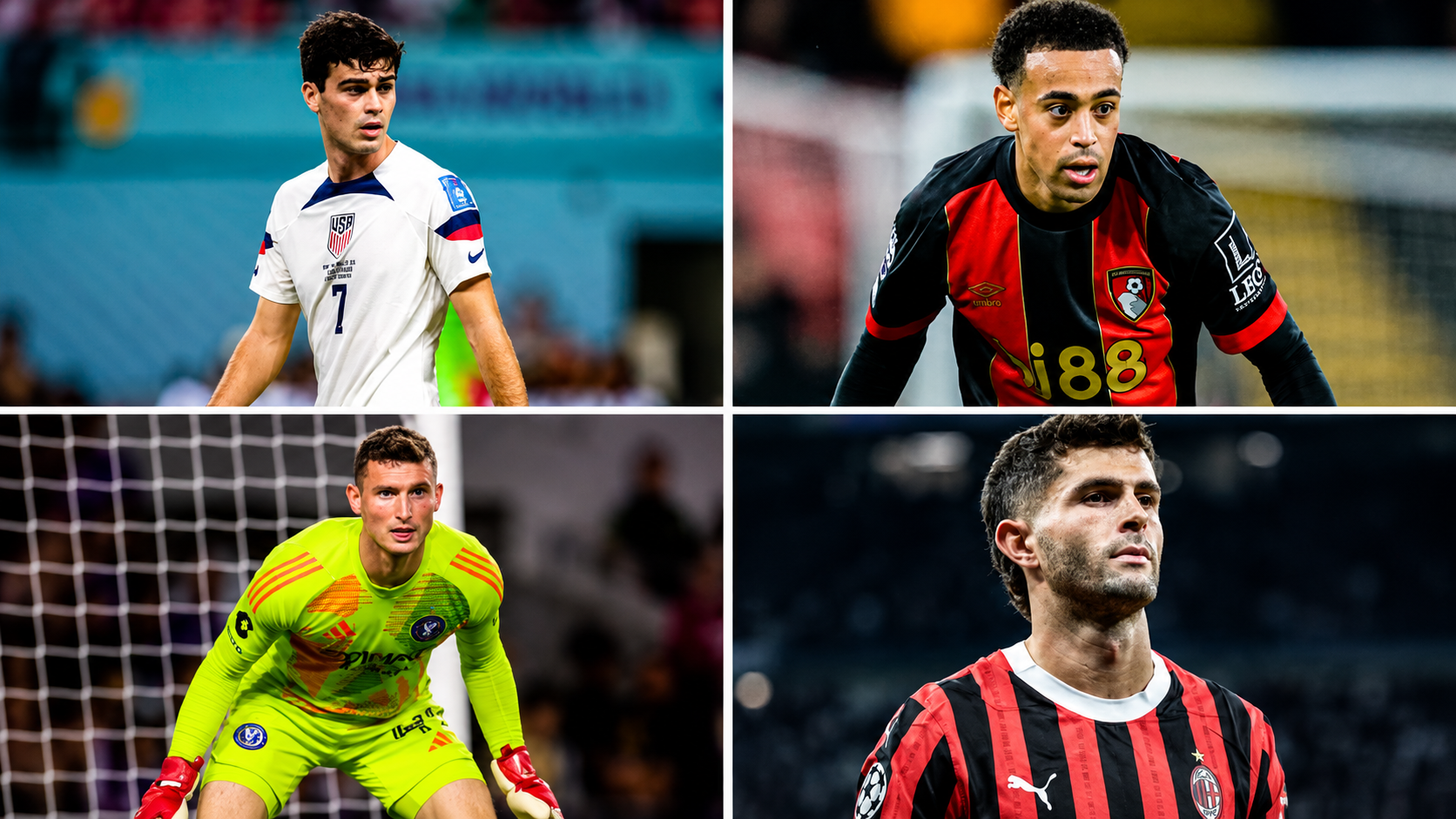 Images credit : @westcoastgk, @gioareyna via instagram and @tntsportsfootball, @ESPNFC via facebook
